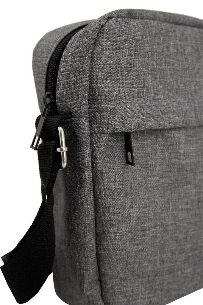 Trend Çapraz Askılı Erkek Çanta Gri 7699