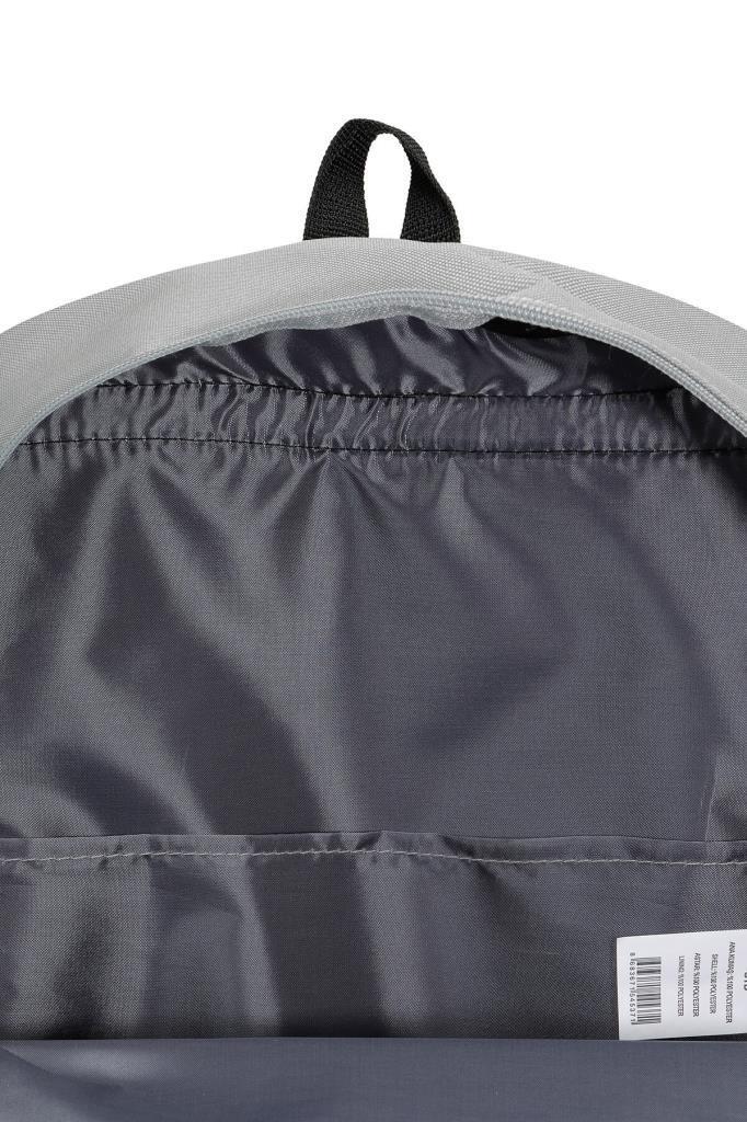 Trend Okul Sırt Çantası (Laptop Bölmeli) Gri- Siyah 1154