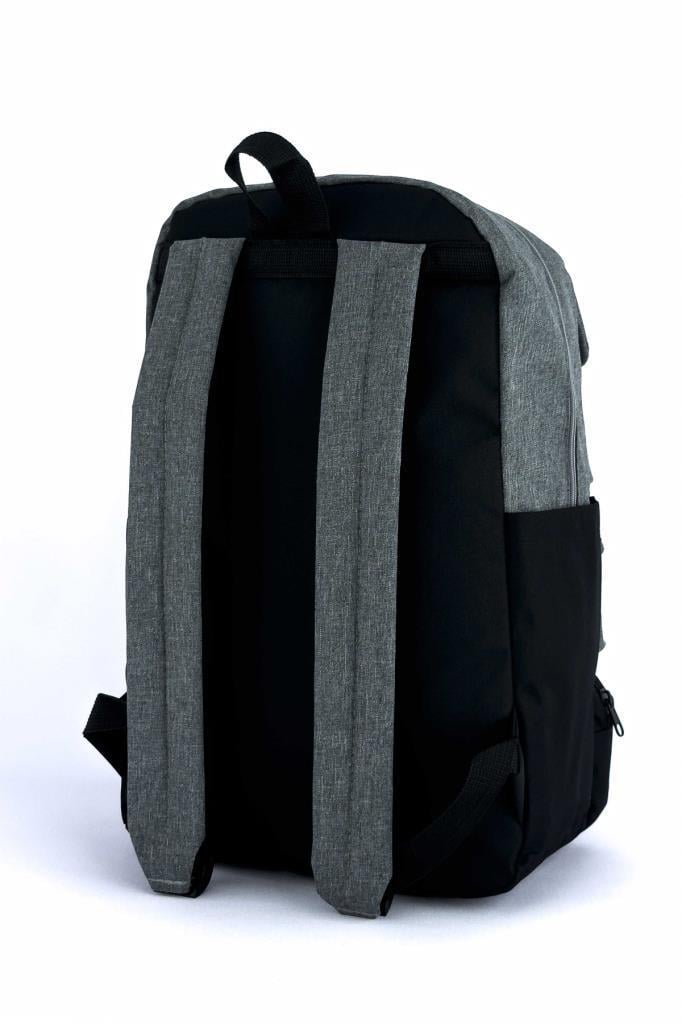 Trend Okul Sırt Çantası (Laptop Bölmeli) Antrasit- Siyah 1154
