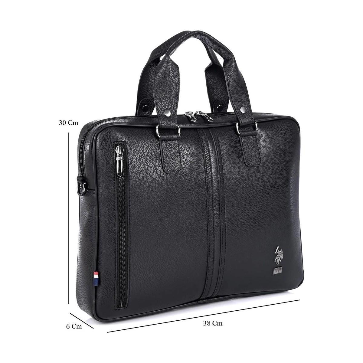 U.s Polo Assn. Evrak Çantası Siyah PLEVR6753