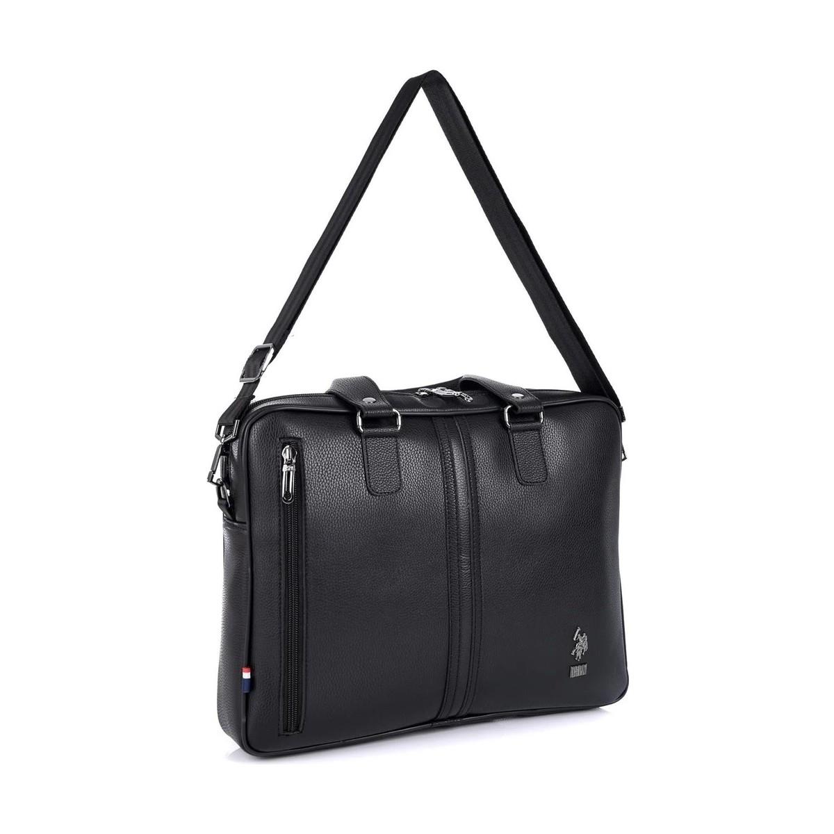 U.s Polo Assn. Evrak Çantası Siyah PLEVR6753