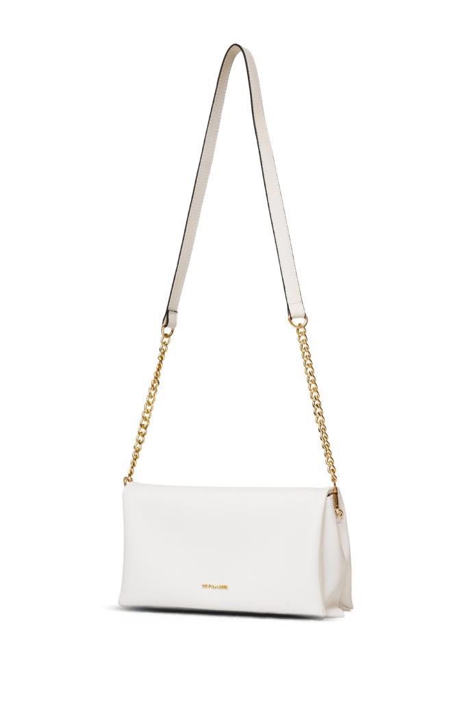 U.S. Polo Assn. Çapraz Askılı Kadın Çanta Beyaz Us25129