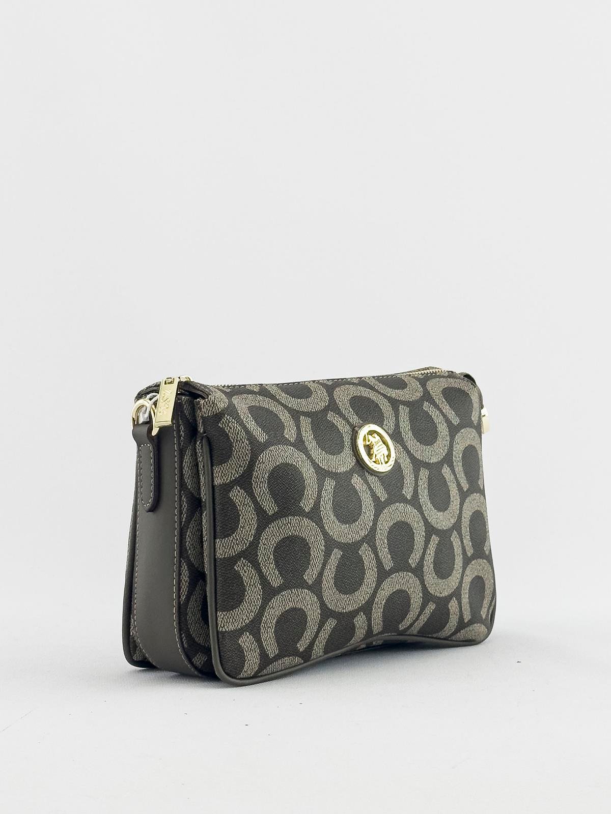 U.S. Polo Assn. Çapraz Askılı Kadın Çanta Vizon Us23599