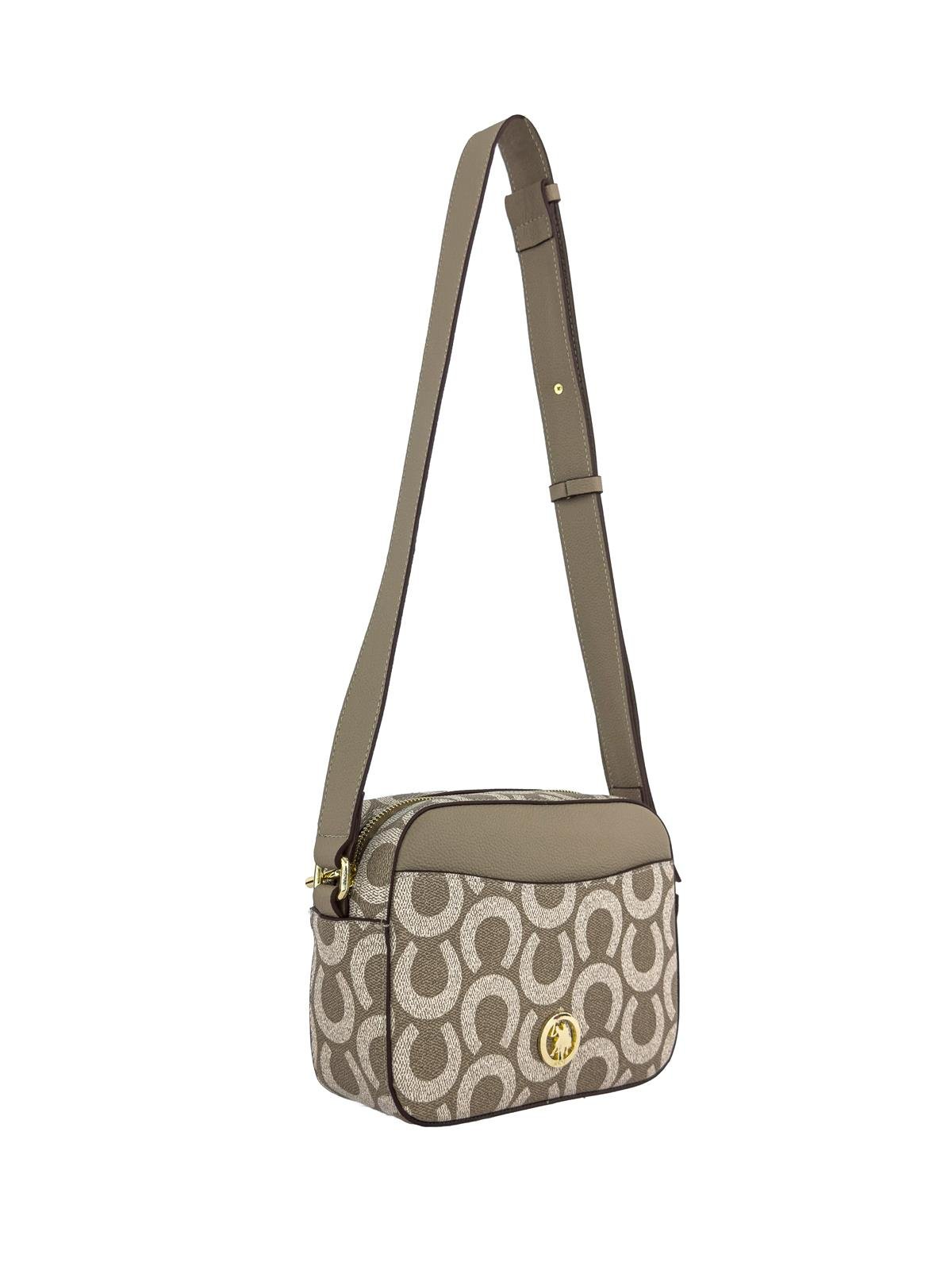 U.S. Polo Assn. Çapraz Askılı Kadın Çanta Koyu Taş Us24198