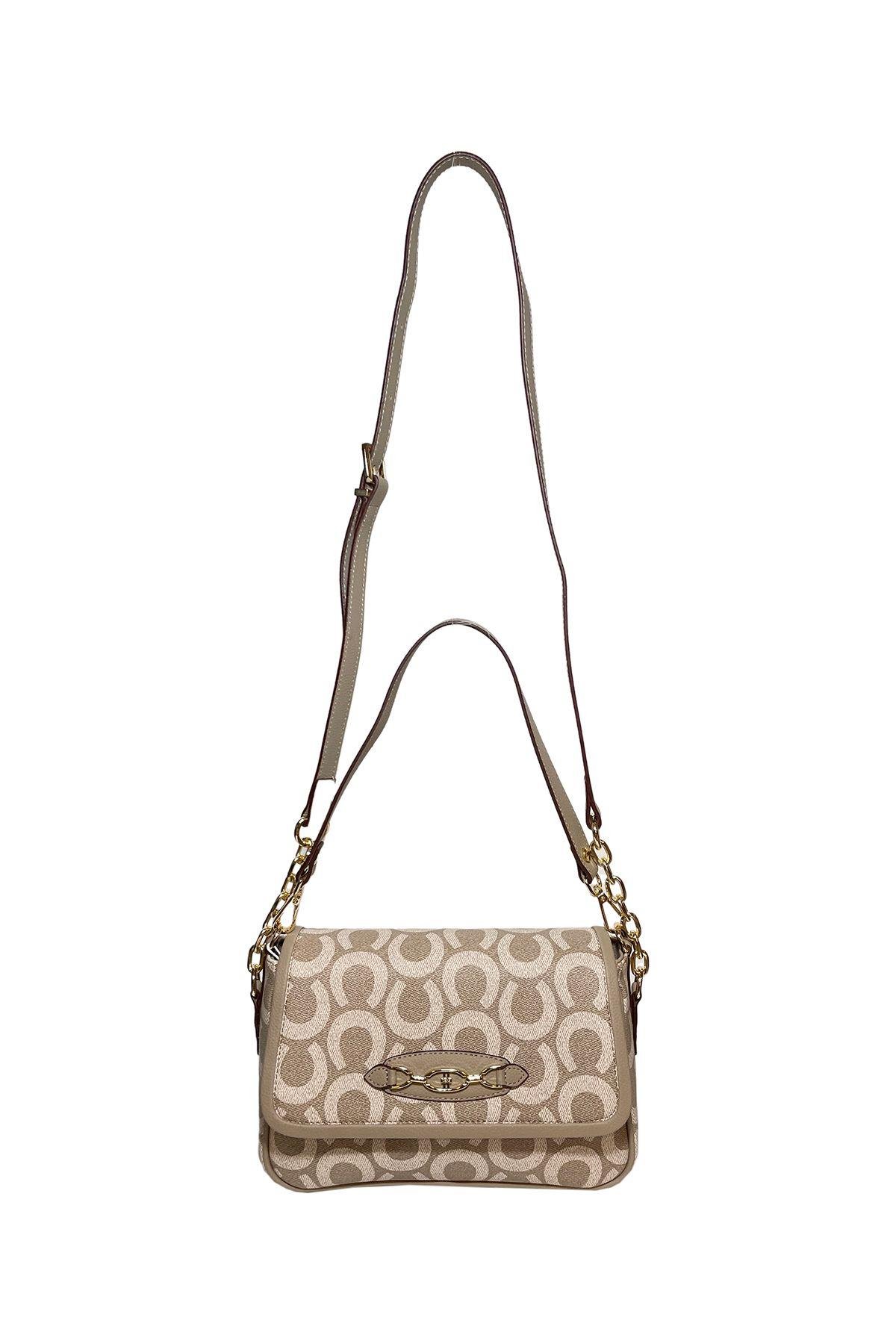 U.S. Polo Assn. Çapraz Askılı Kadın Çanta Koyu Taş Us24191