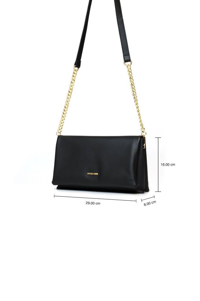 U.S. Polo Assn. Çapraz Askılı Kadın Çanta Siyah Us25129