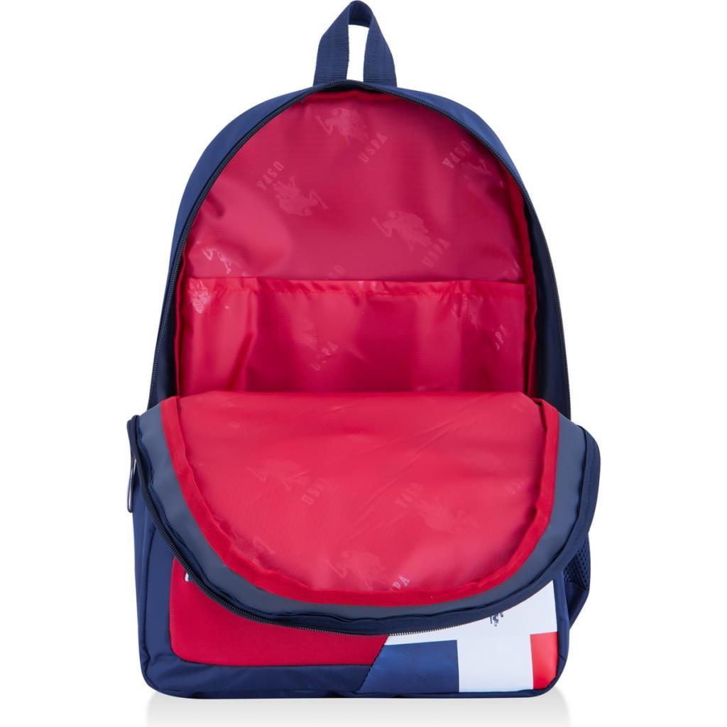 U.S. Polo Assn. Sırt Çantası Lacivert-Bordo 23102