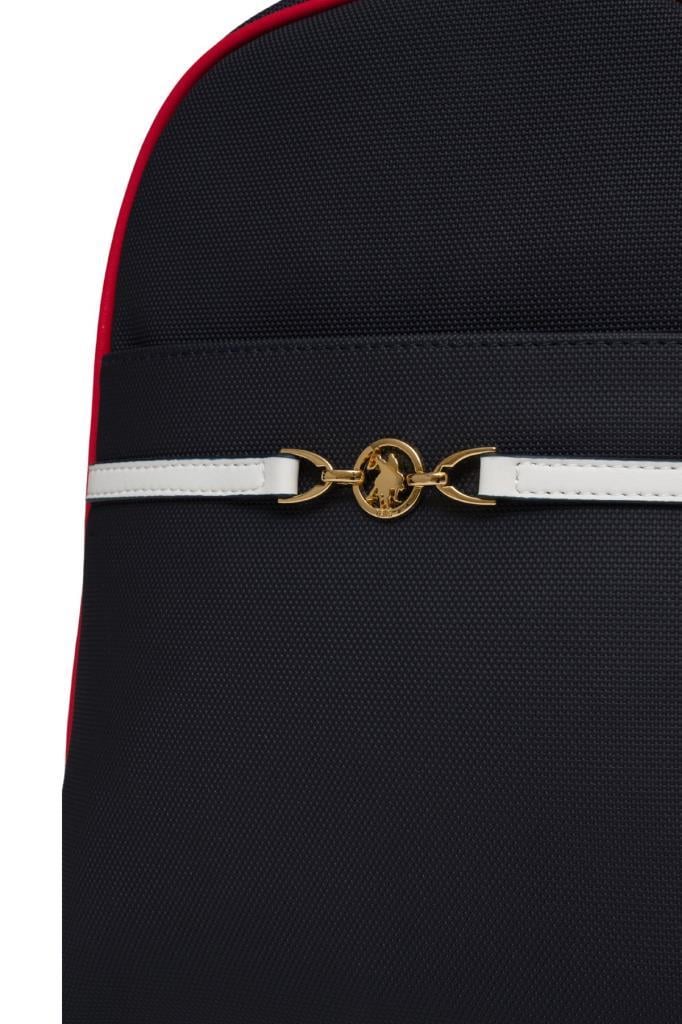 U.S. Polo Assn. Kadın Sırt Çanta Lacivert-Beyaz-Kırmızı Us25240