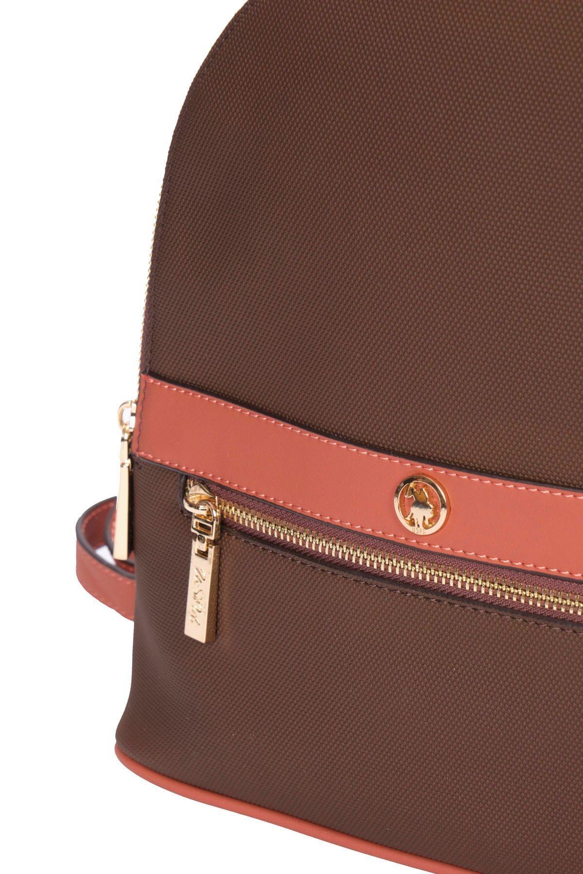 U.S. Polo Assn. Kadın Sırt Çantası Fındık Us22570