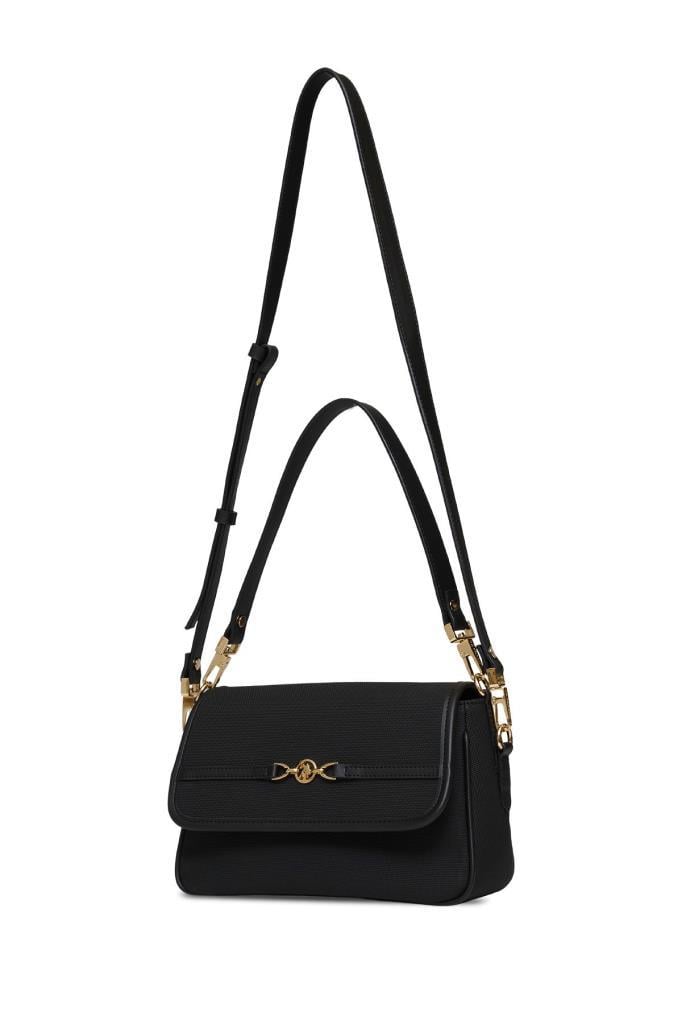 U.S. Polo Assn. Çapraz Askılı Kadın Çanta Siyah Us25241
