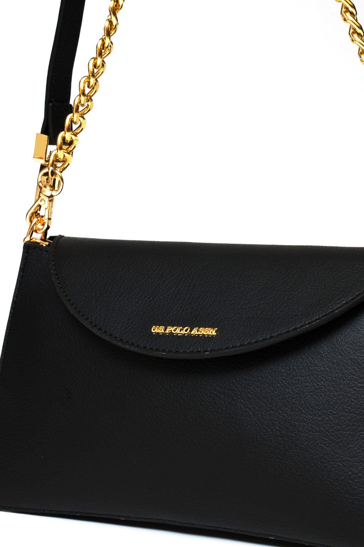 U.S. Polo Assn. Çapraz Askılı Kadın Çanta Siyah Us25118