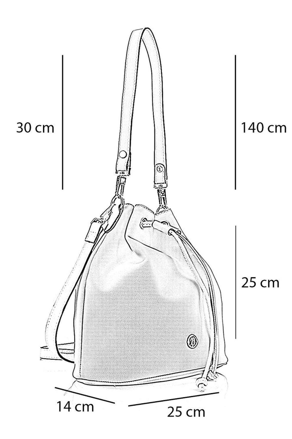 U.S. Polo Assn. Çapraz Askılı Kadın Çanta Çivit-Somon Us23260