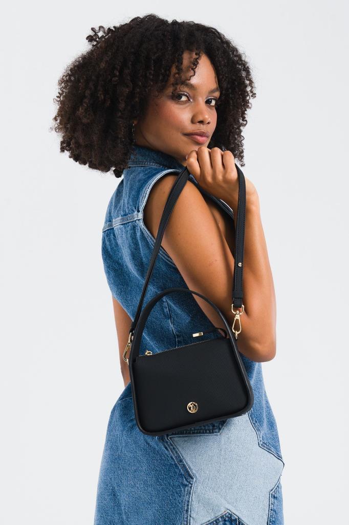 U.S. Polo Assn. Çapraz Askılı Kadın Çanta Siyah Us25259