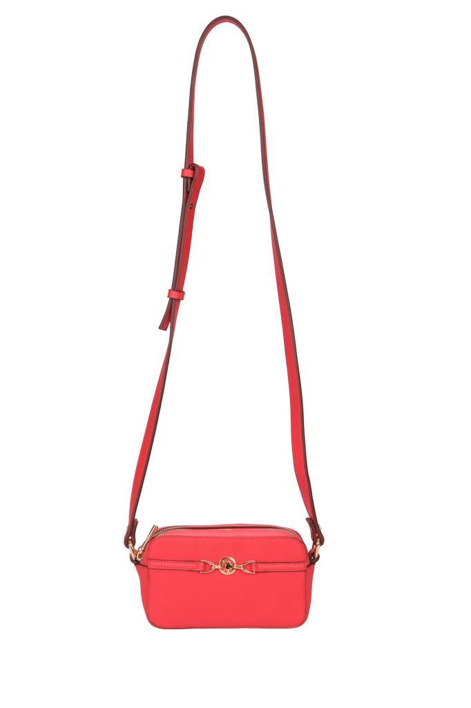 U.S. Polo Assn. Çapraz Askılı Kadın Çanta Kırmızı Us25232