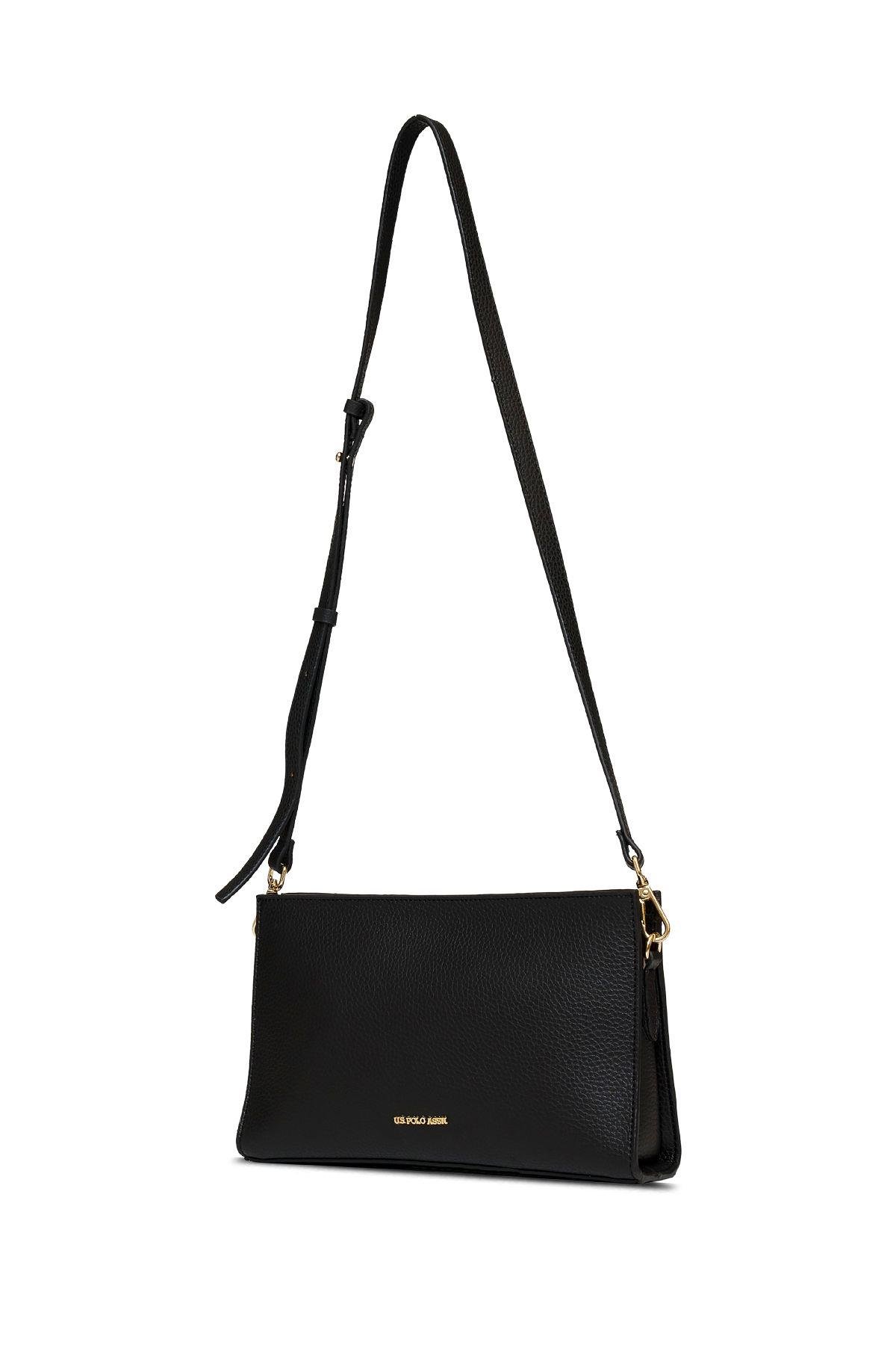 U.S. Polo Assn. Çapraz Askılı Kadın Çanta Siyah Us25185