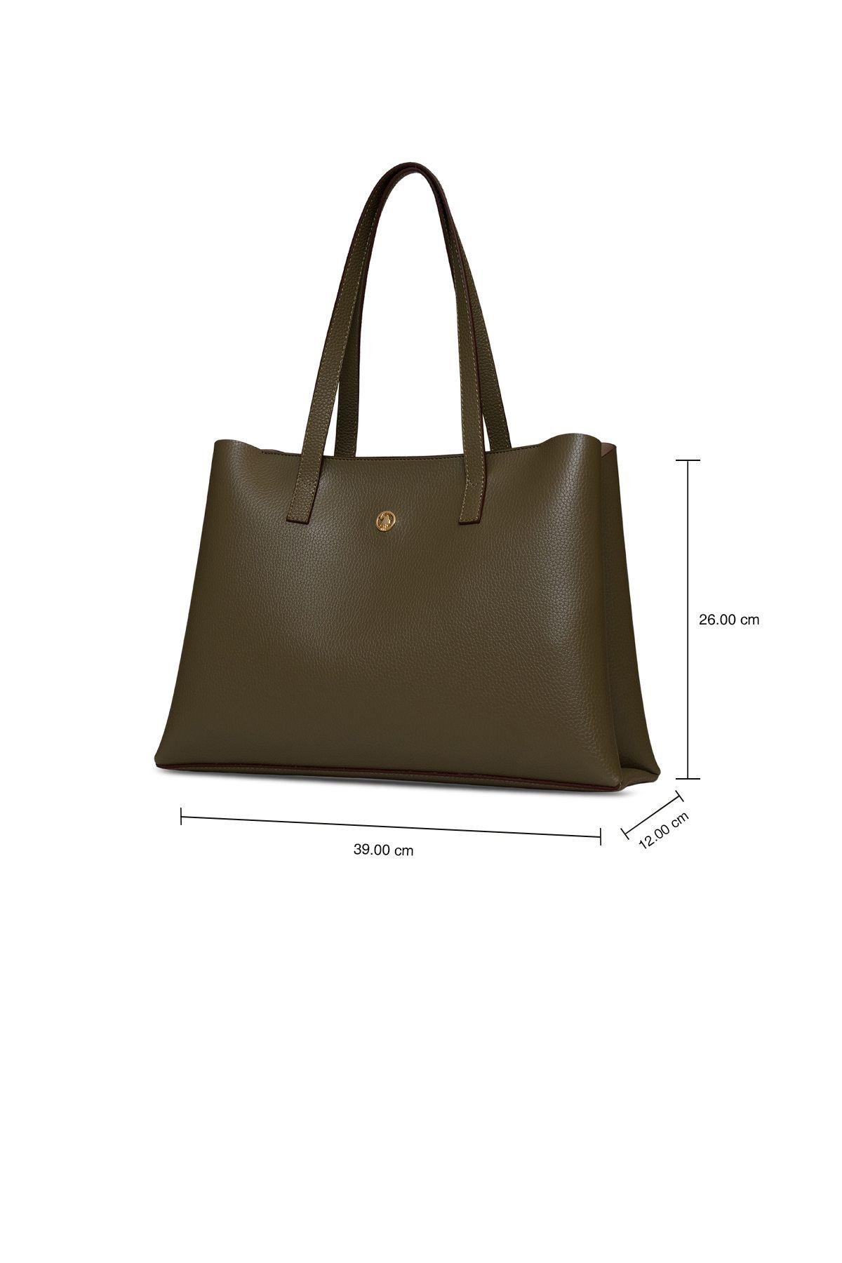 U.S. Polo Assn. Kadın Omuz Çanta Haki Us25186