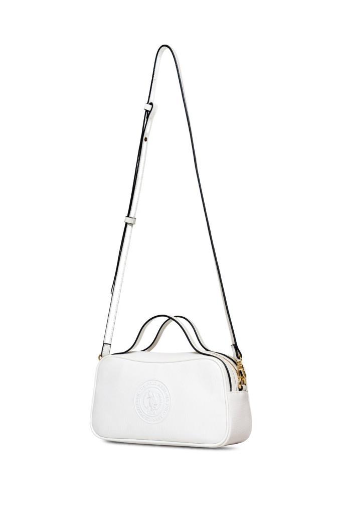 U.S. Polo Assn. Çapraz Askılı Kadın Çanta Beyaz Us25270