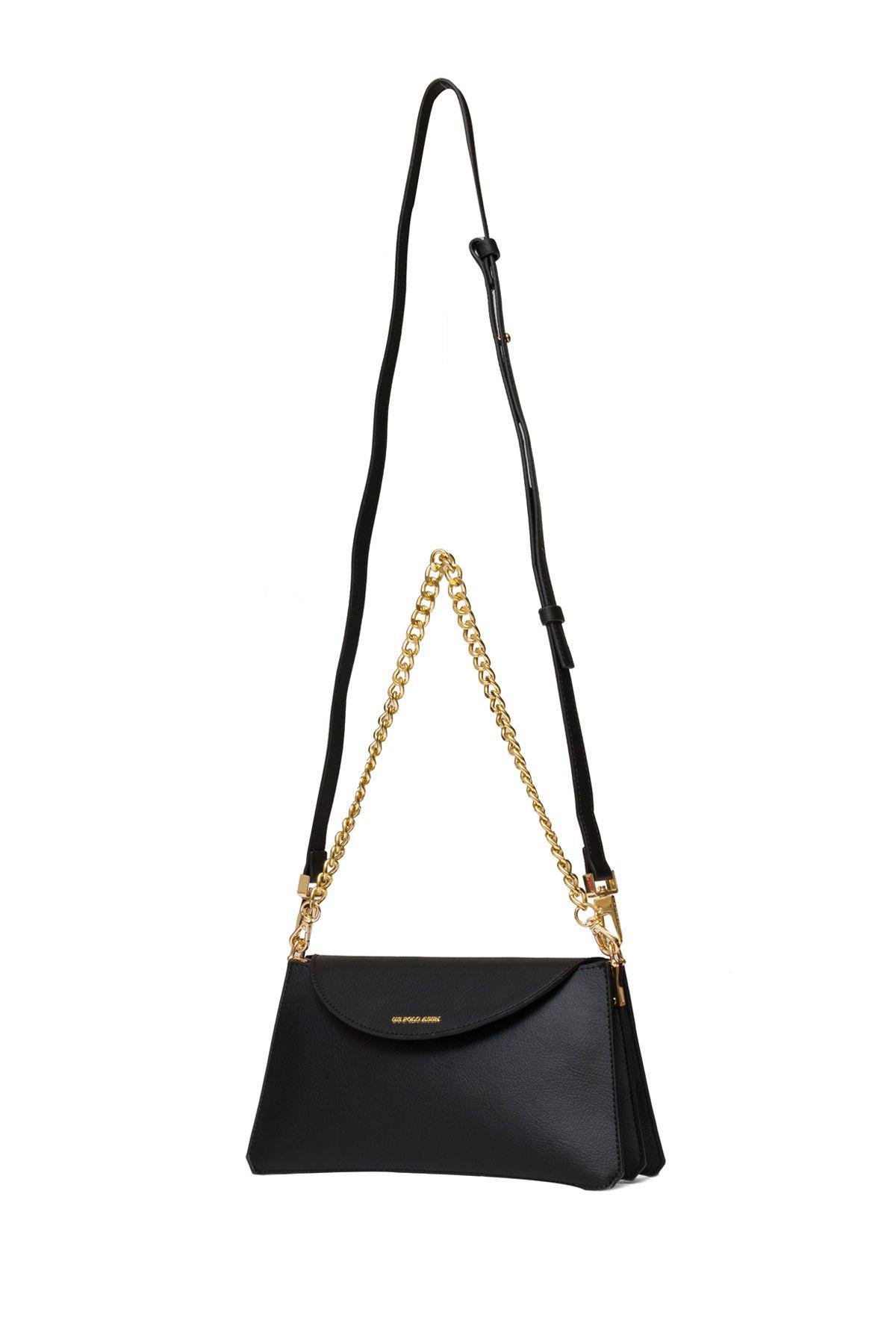 U.S. Polo Assn. Çapraz Askılı Kadın Çanta Siyah Us25118