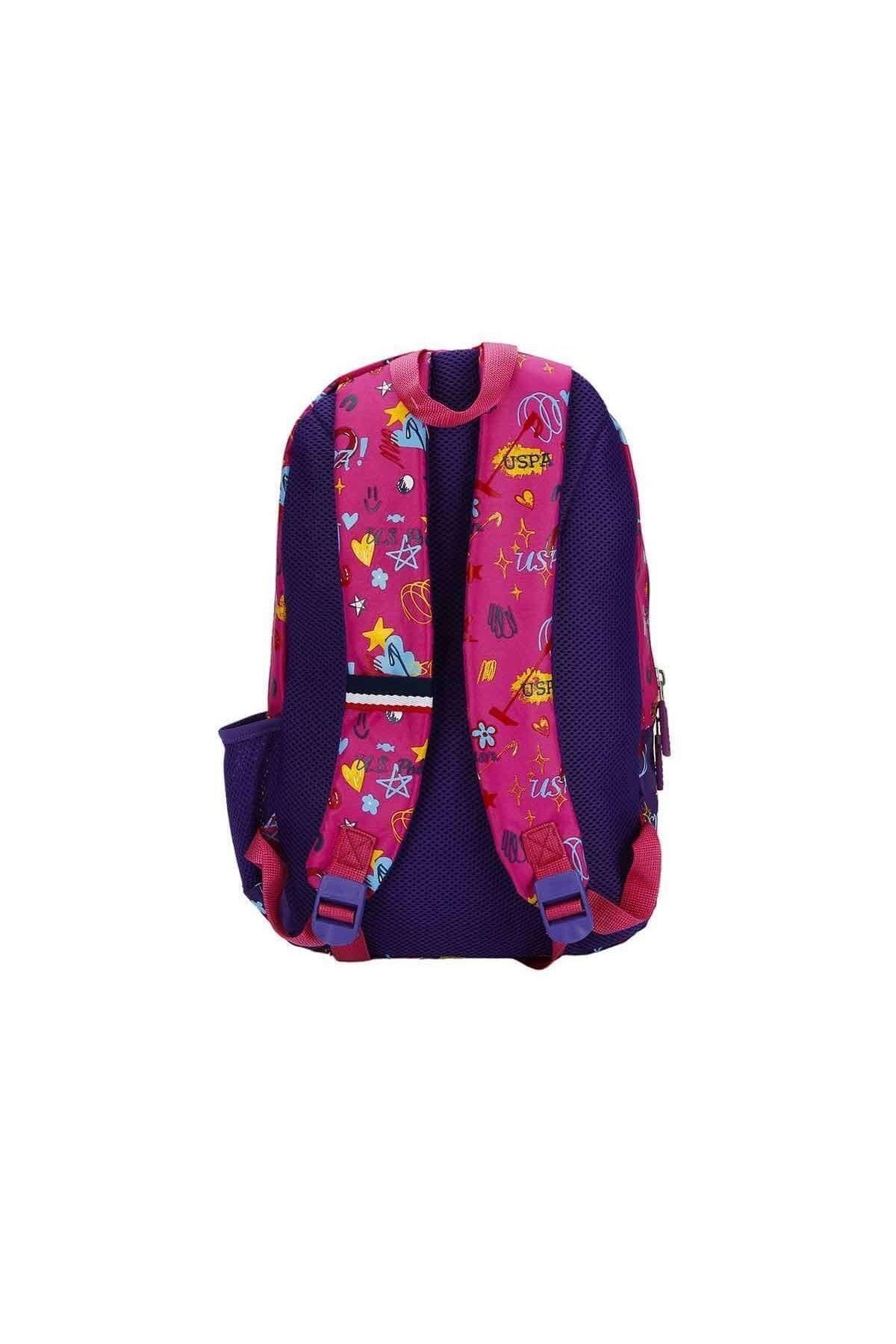 U.S. Polo Assn. Sırt Çantası Mor Pembe 21109