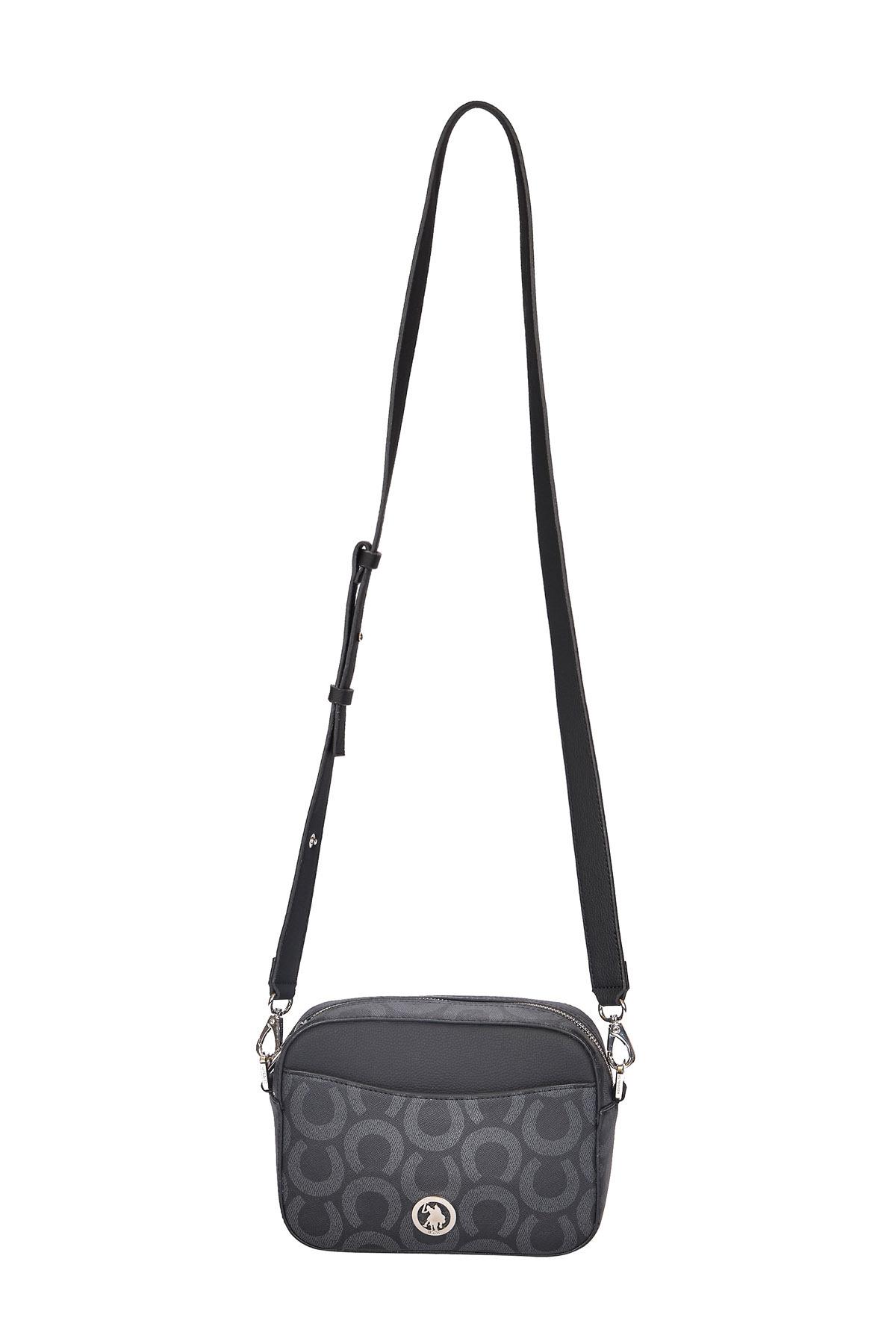 U.S. Polo Assn. Çapraz Askılı Kadın Çanta Siyah Us24198