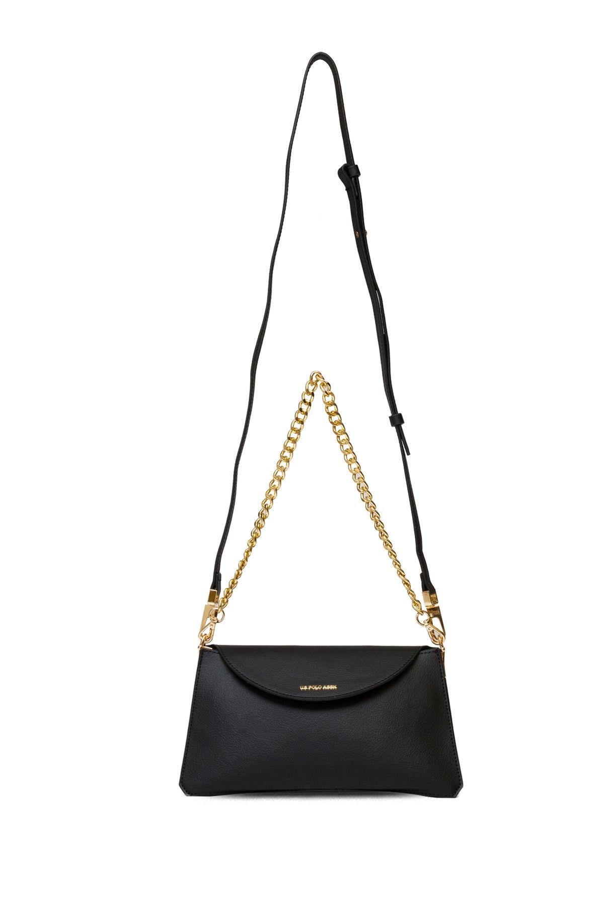 U.S. Polo Assn. Çapraz Askılı Kadın Çanta Siyah Us25118
