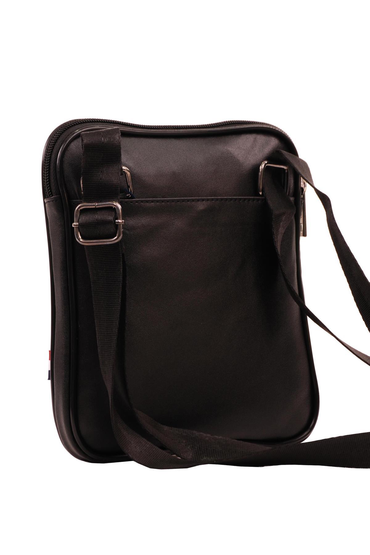 U.S. Polo Assn. Erkek El Çantası Süet Siyah 6750