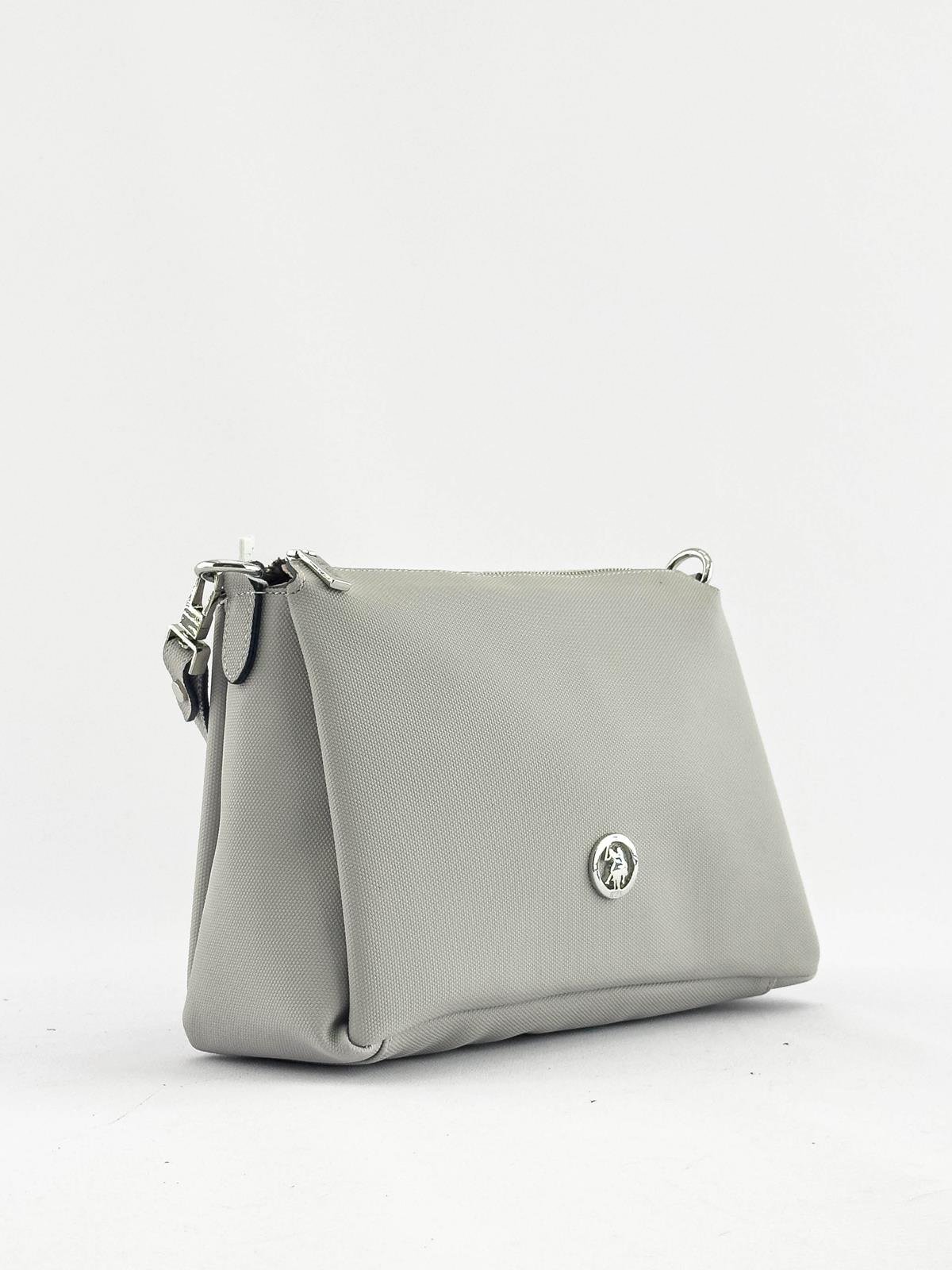 U.S. Polo Assn. Çapraz Askılı Kadın Çanta Açık Gri Us23261