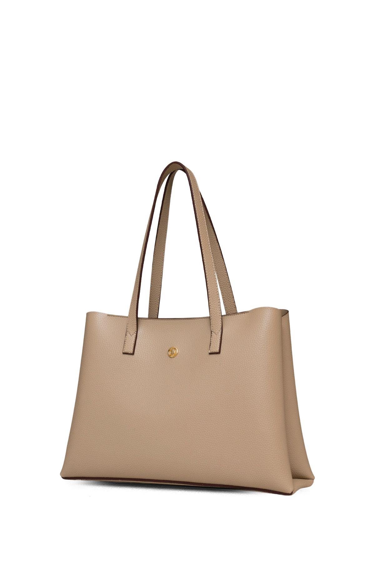 U.S. Polo Assn. Kadın Omuz Çanta Bej Us25186