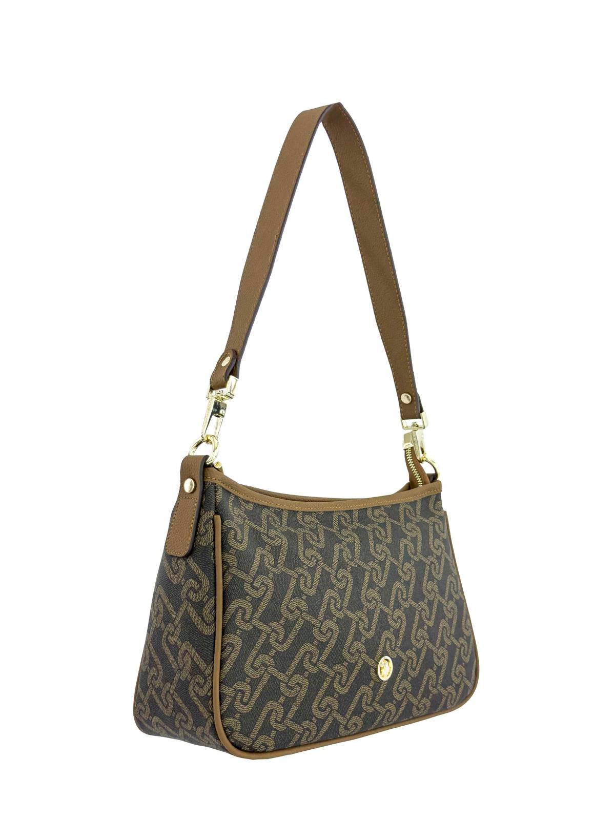 U.S. Polo Assn. Çapraz Askılı Kadın Çanta Kahve Us24117