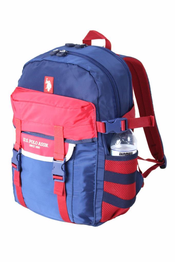 U.S. Polo Assn. Sırt Çantası Lacivert-Bordo 23188