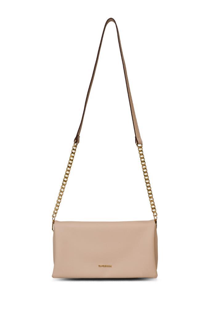 U.S. Polo Assn. Çapraz Askılı Kadın Çanta Bej Us25129