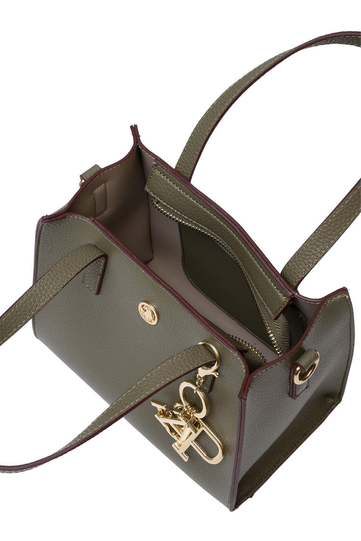 U.S. Polo Assn. Çapraz Askılı Kadın Çanta Haki Us25187