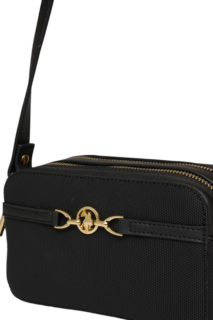 U.S. Polo Assn. Çapraz Askılı Kadın Çanta Siyah Us25232