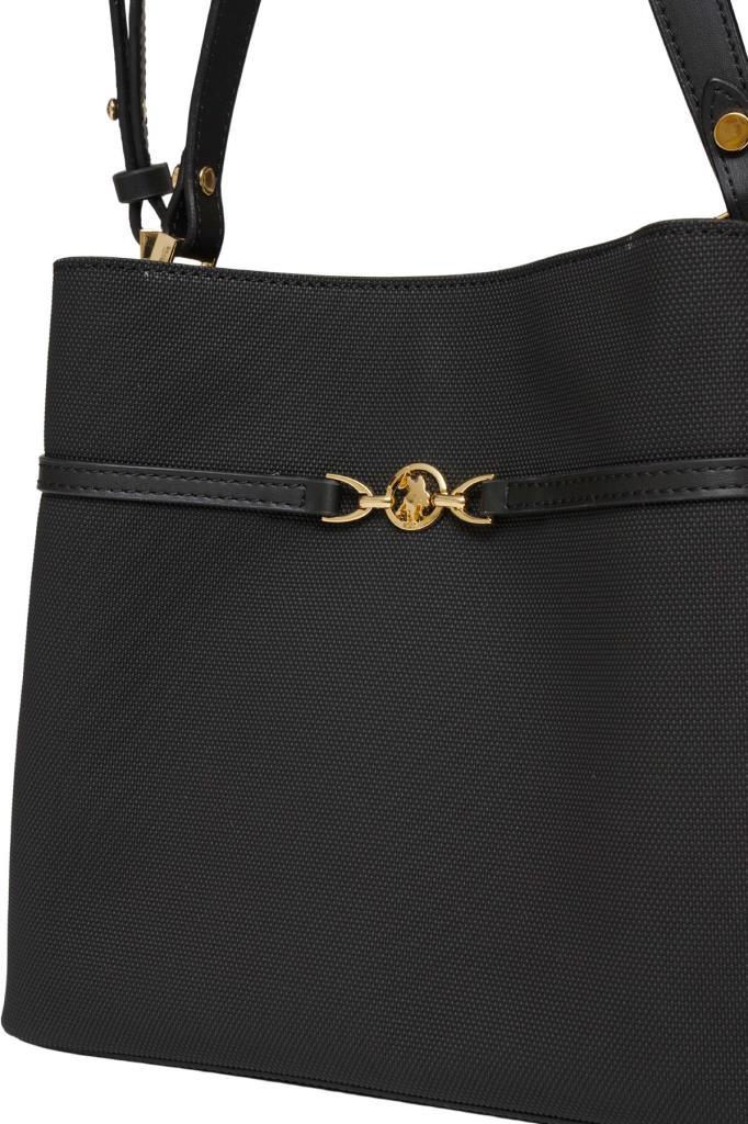 U.S. Polo Assn. Çapraz Askılı Kadın Çanta Siyah Us25238