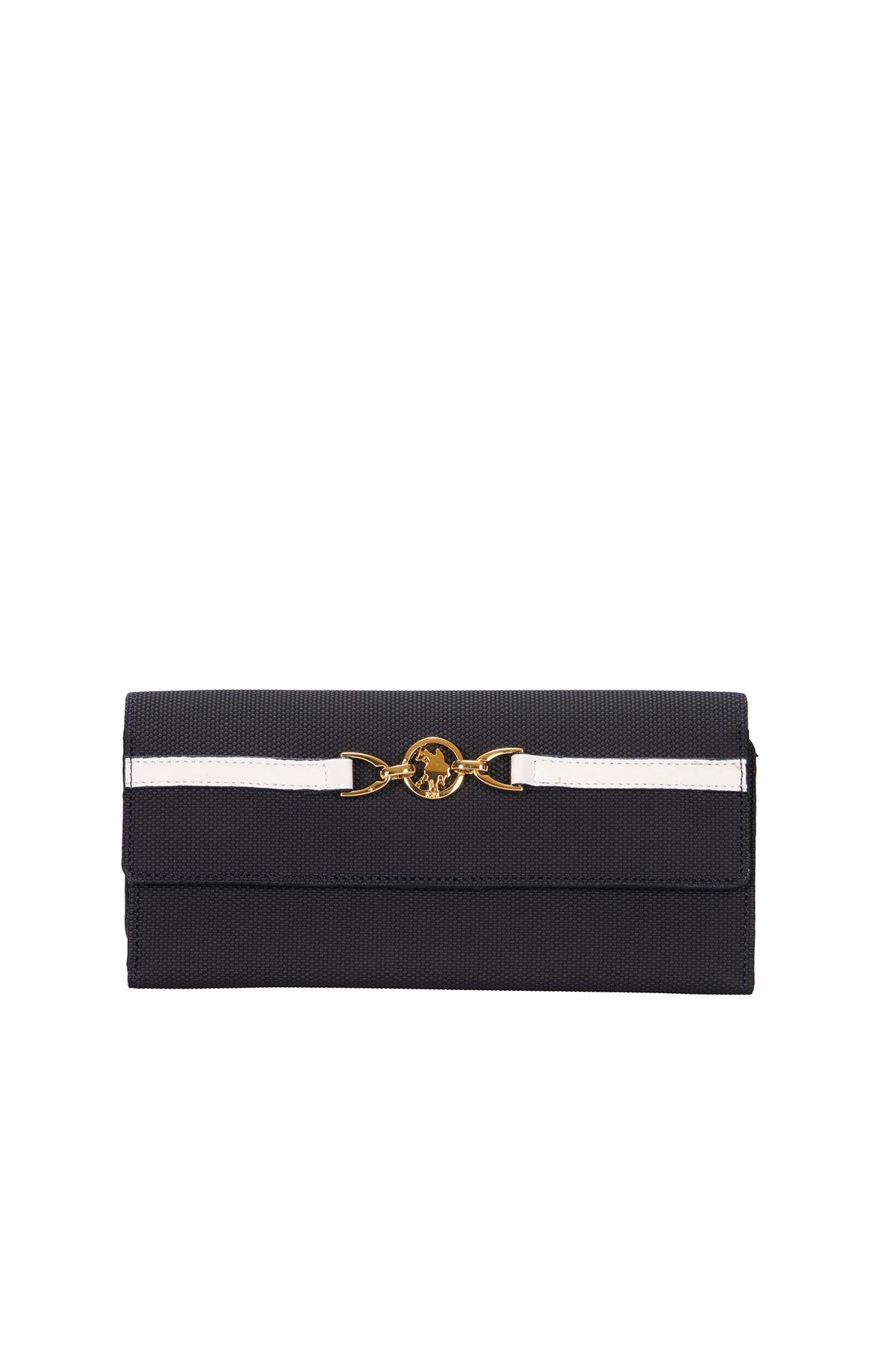 U.S. Polo Assn. Kadın Cüzdanı Lacivert-Kırmızı-Beyaz Usc25368