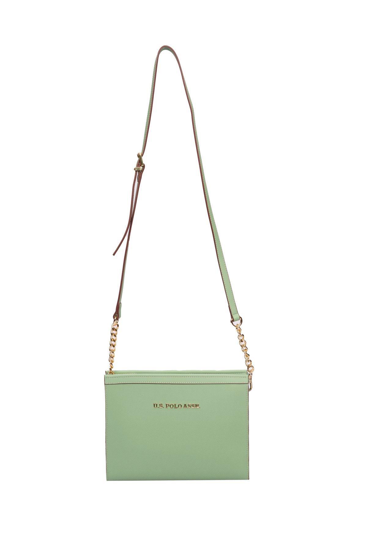 U.S. Polo Assn. Çapraz Askılı Kadın Çanta Yeşil Us23259