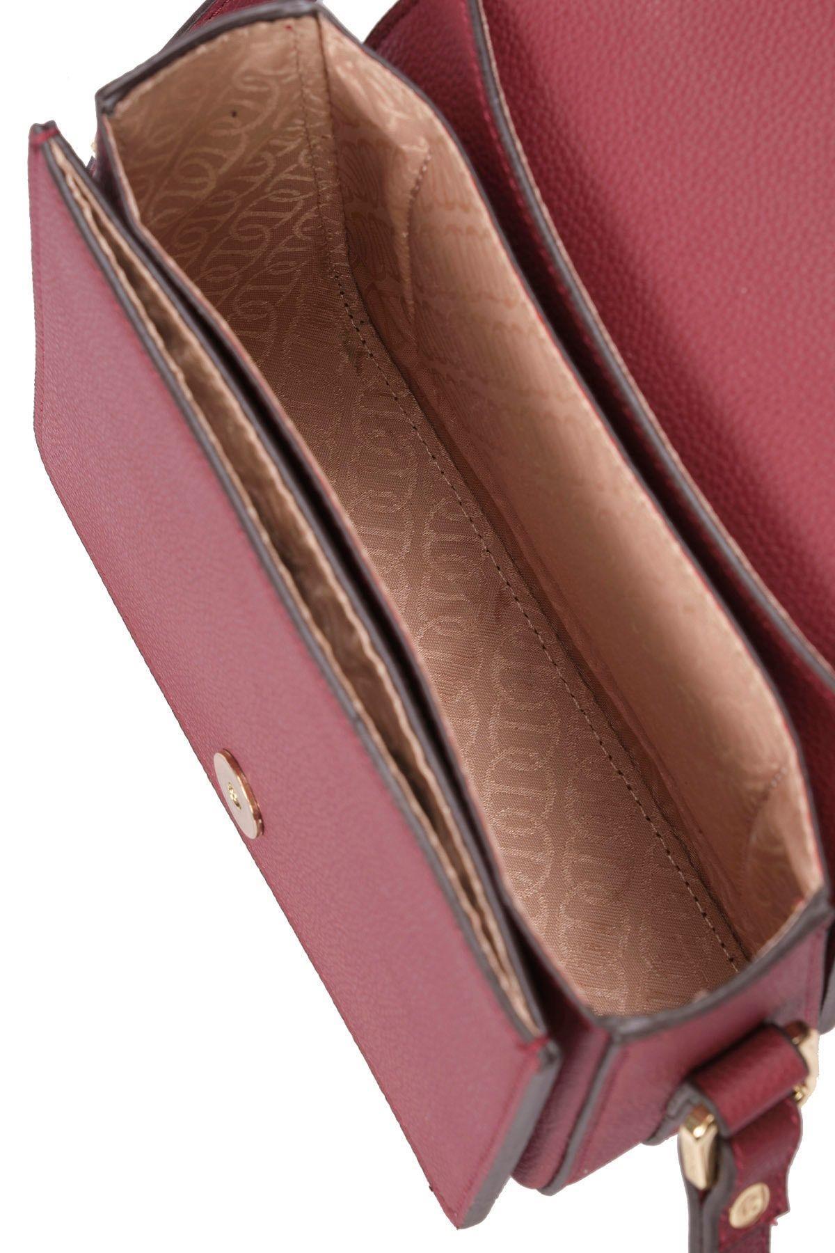 U.S. Polo Assn. Kadın Çapraz Askılı Çantası Bordo Us22517