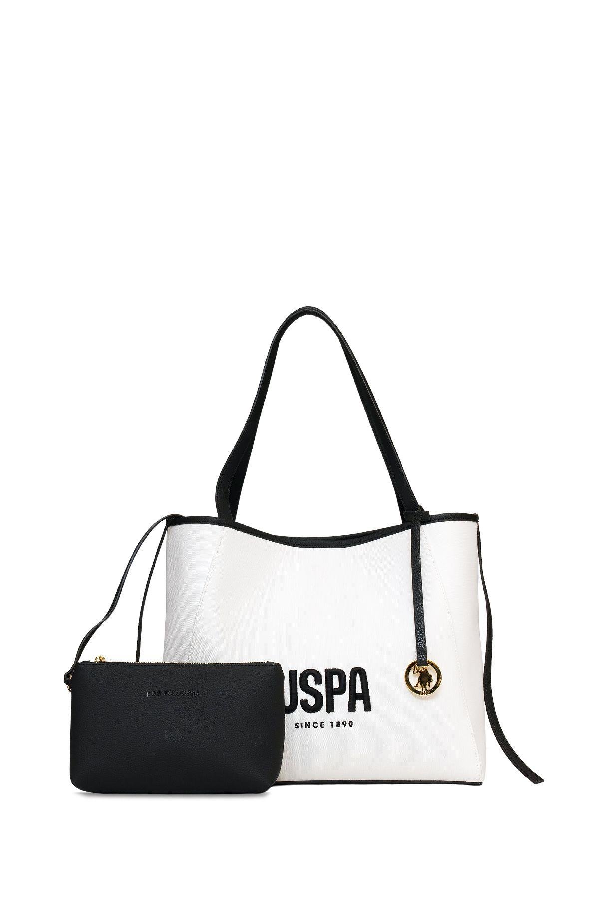 U.S. Polo Assn. Kadın Omuz Çanta Beyaz Us25312