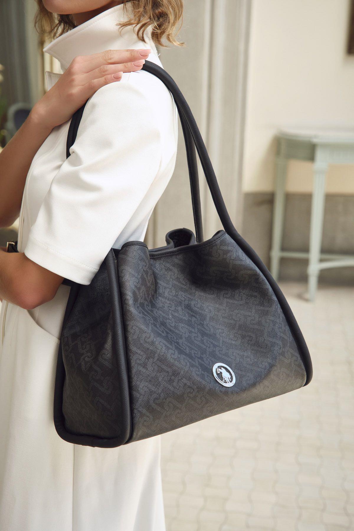 U.S. Polo Assn. Kadın Omuz Çanta Siyah Us23535