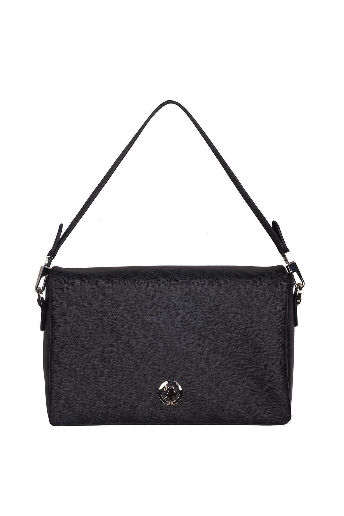 U.S. Polo Assn. Çapraz Askılı Kadın Çanta Siyah Us23527