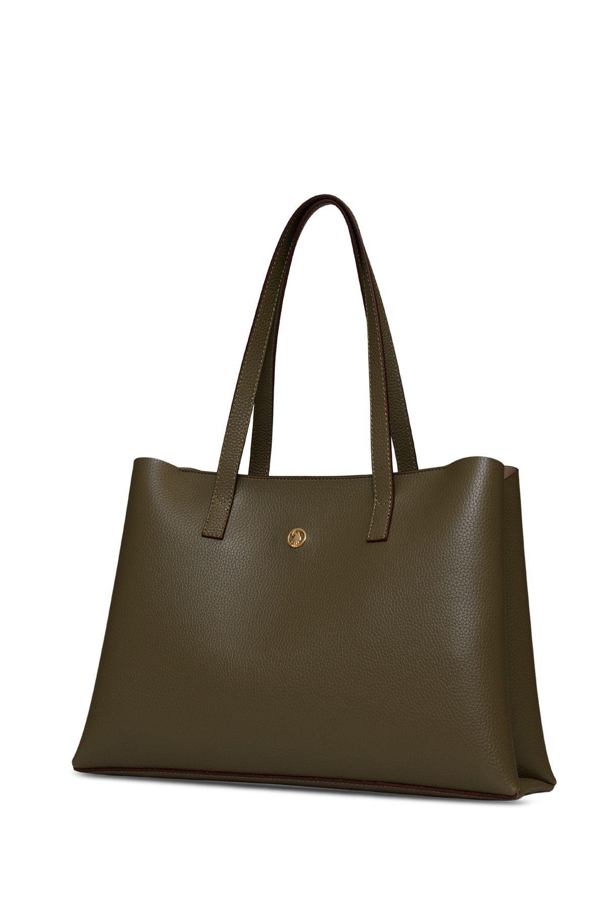 U.S. Polo Assn. Kadın Omuz Çanta Haki Us25186