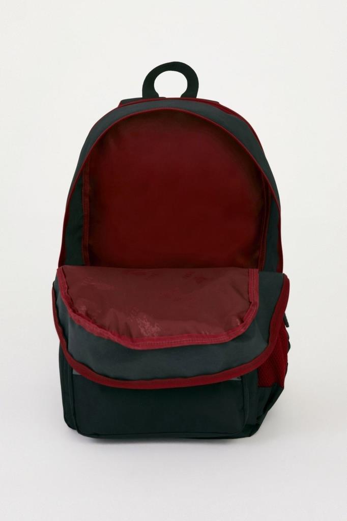 U.S. Polo Assn. Sırt Çantası Siyah Bordo 22020