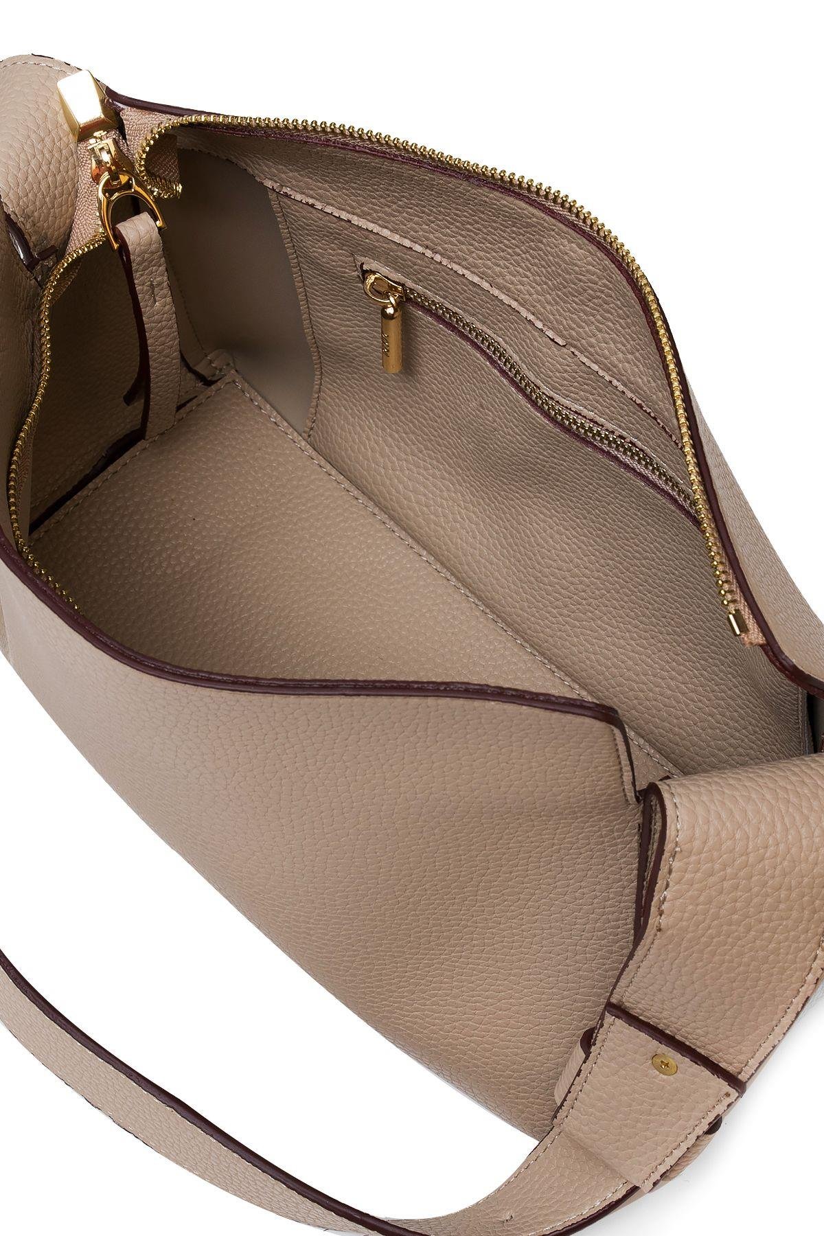 U.S. Polo Assn. Çapraz Askılı Kadın Çanta Bej Us25203