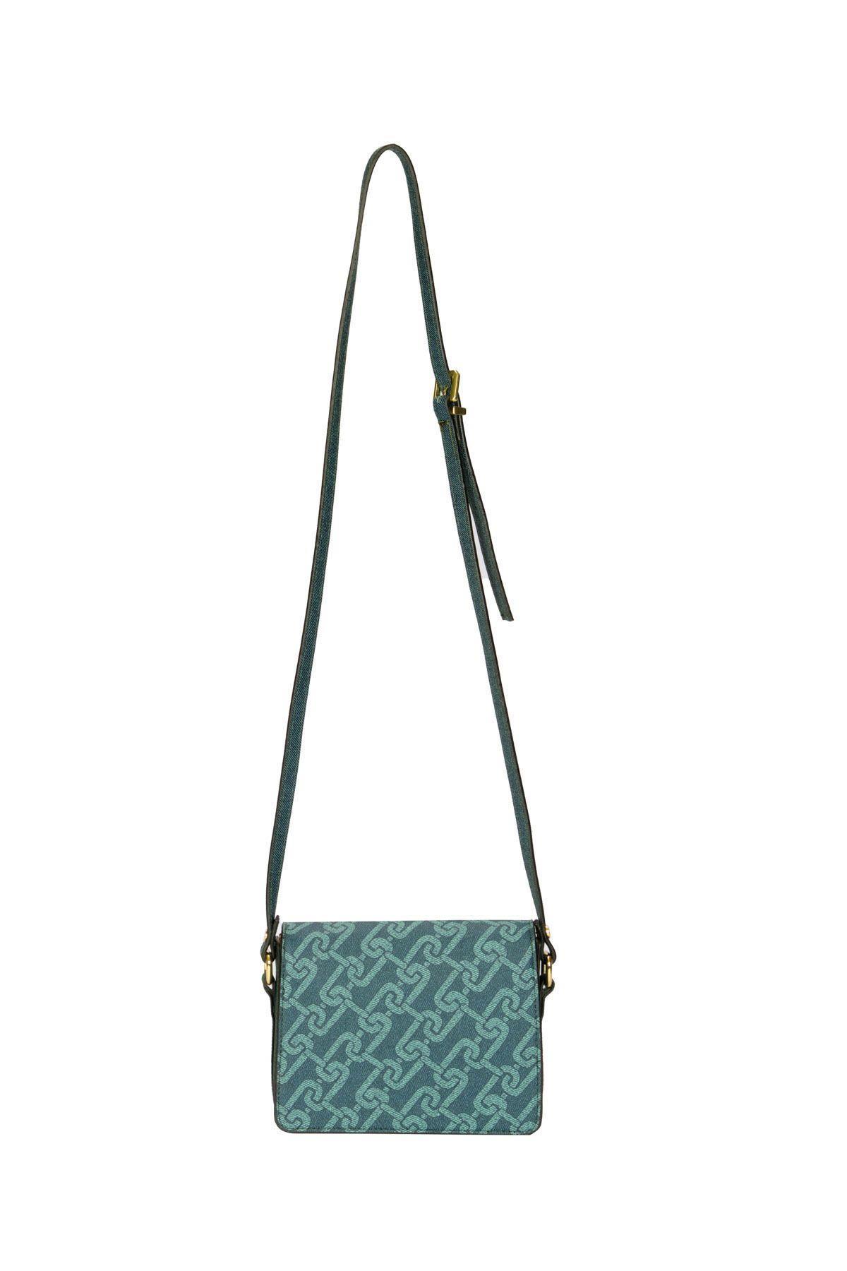 U.S. Polo Assn. Çapraz Askılı Kadın Çanta Petrol Us23501