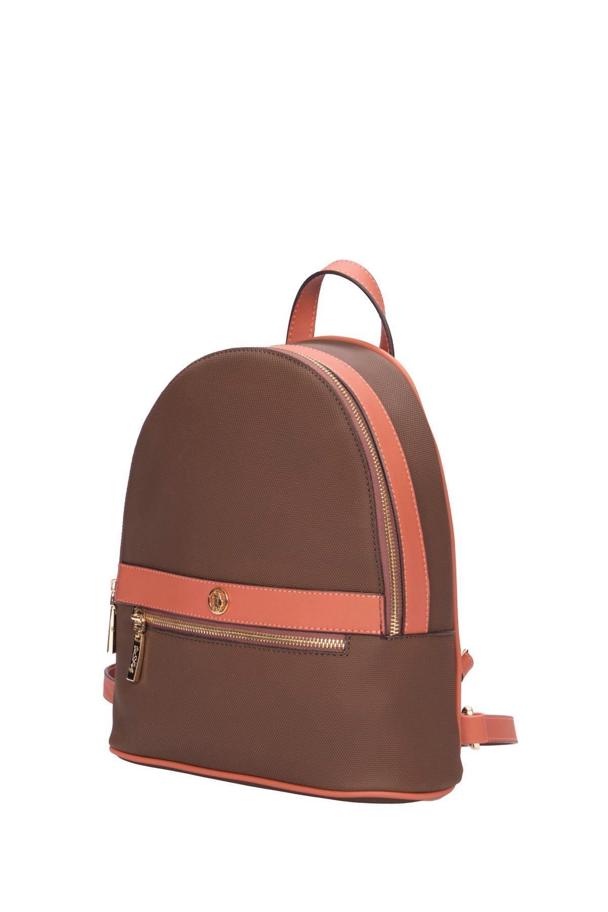 U.S. Polo Assn. Kadın Sırt Çantası Fındık Us22570