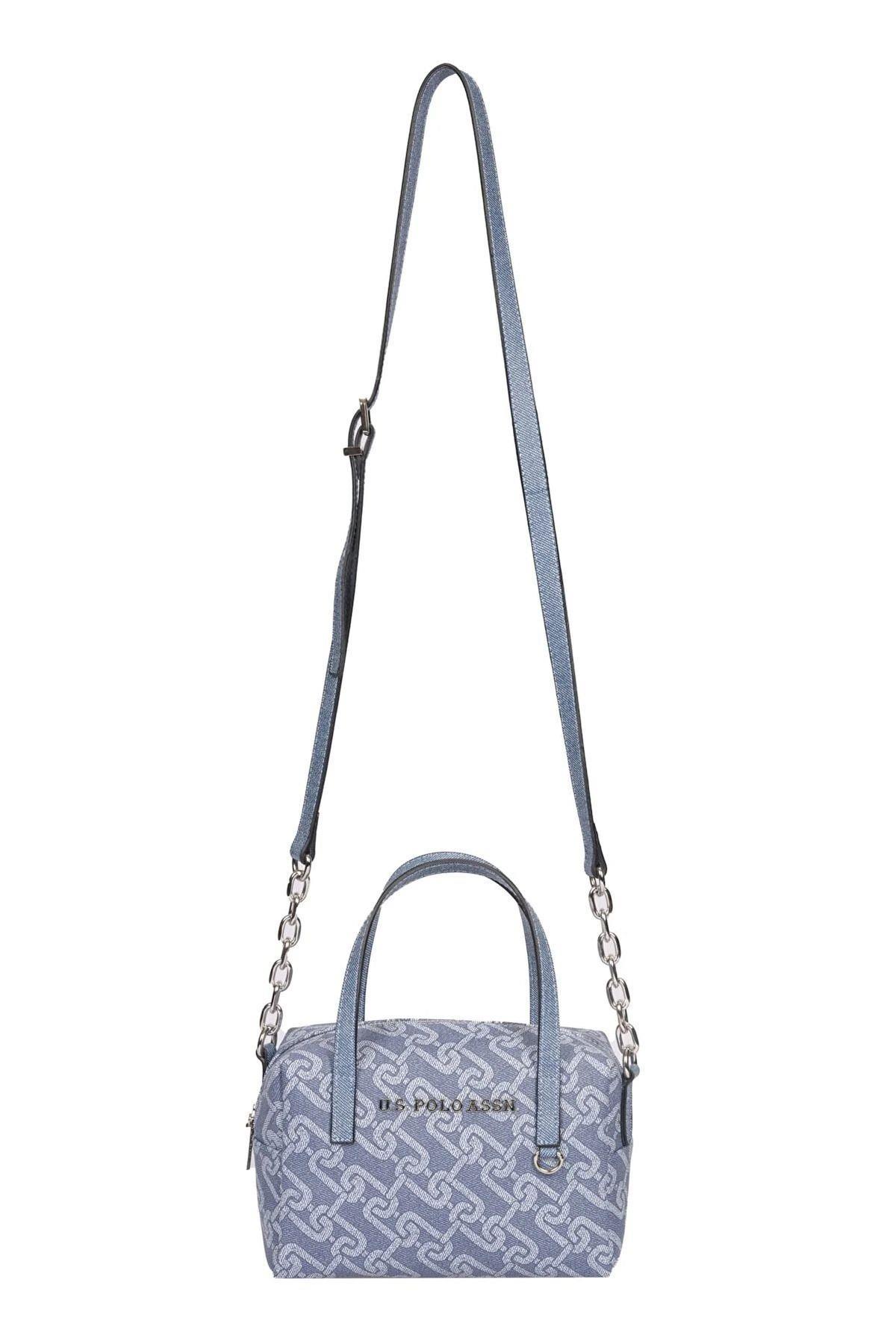 U.S. Polo Assn. Çapraz Askılı Kadın Çanta Mavi Us23125
