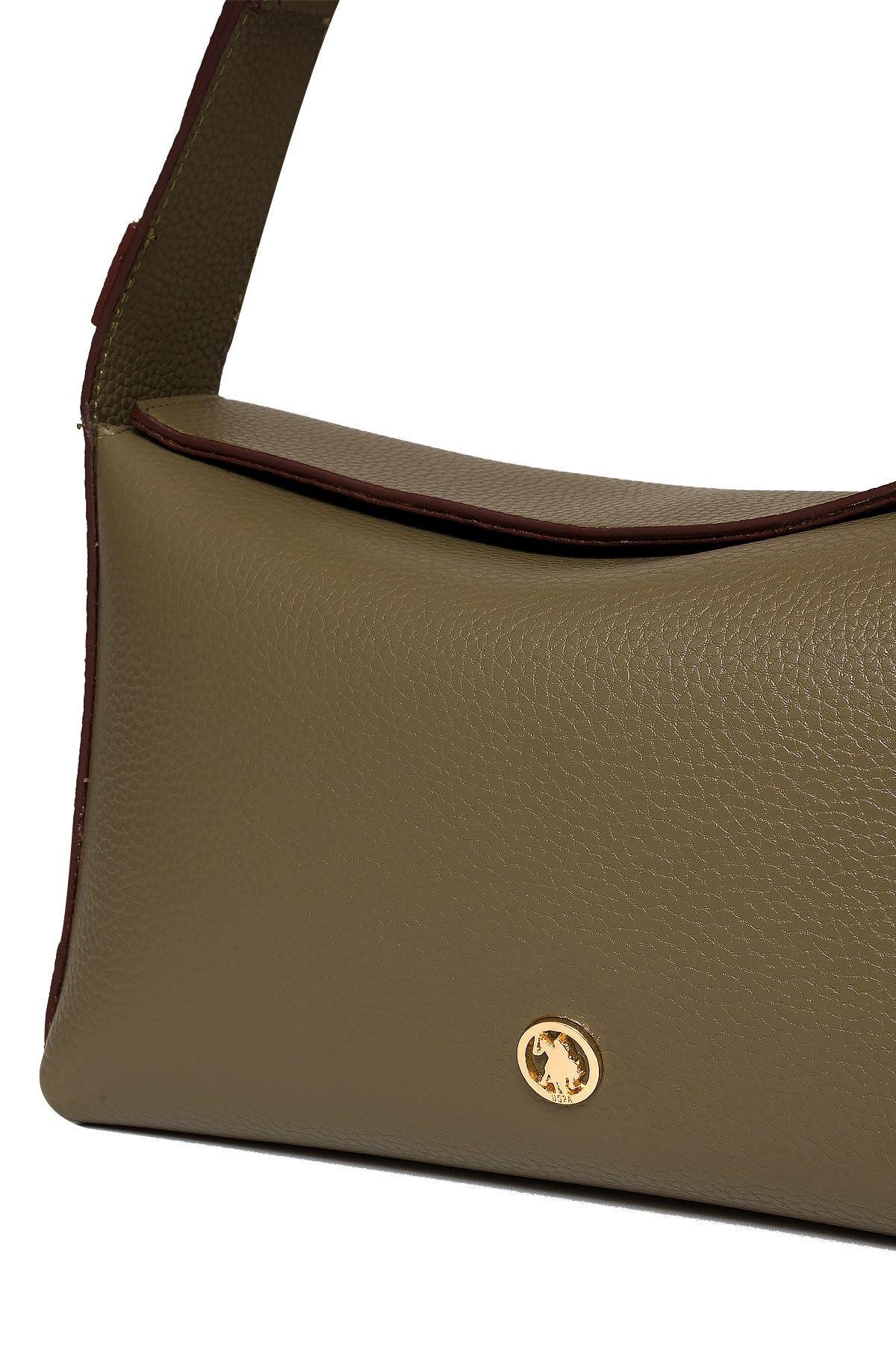 U.S. Polo Assn. Çapraz Askılı Kadın Çanta Haki Us25203