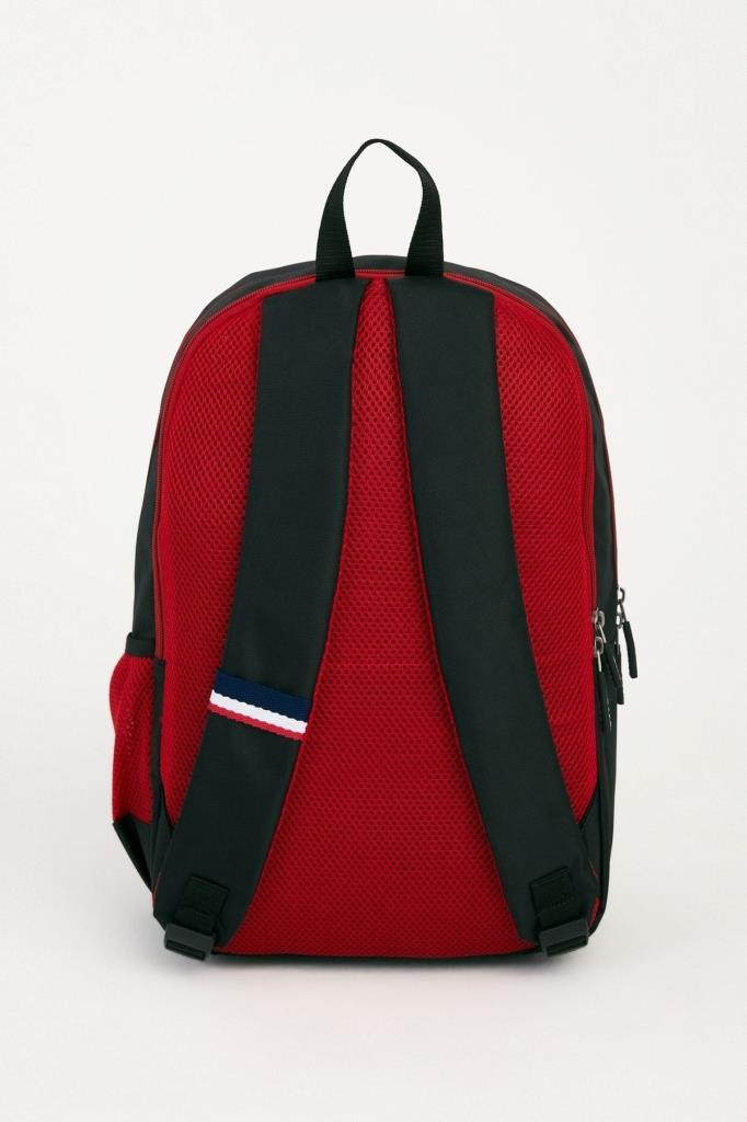 U.S. Polo Assn. Sırt Çantası Siyah Bordo 22020