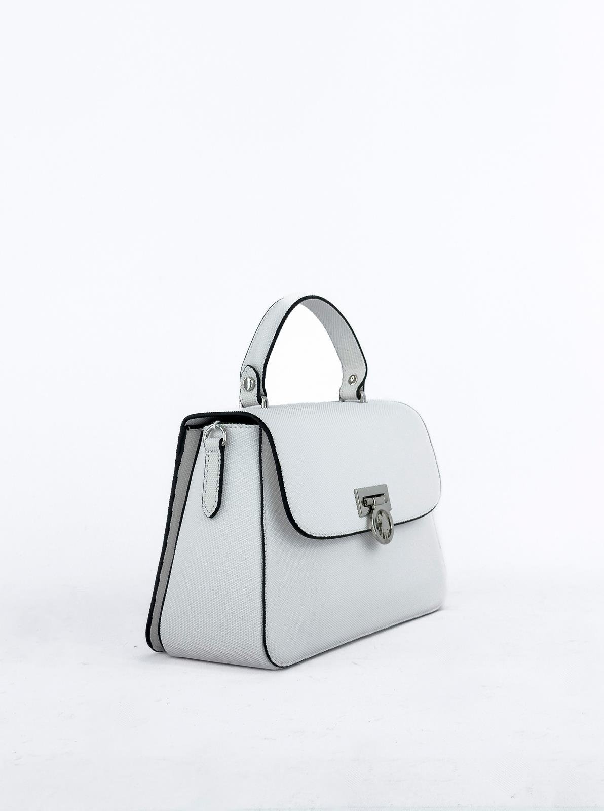 U.S. Polo Assn. Çapraz Askılı Kadın Çanta Beyaz Us24241