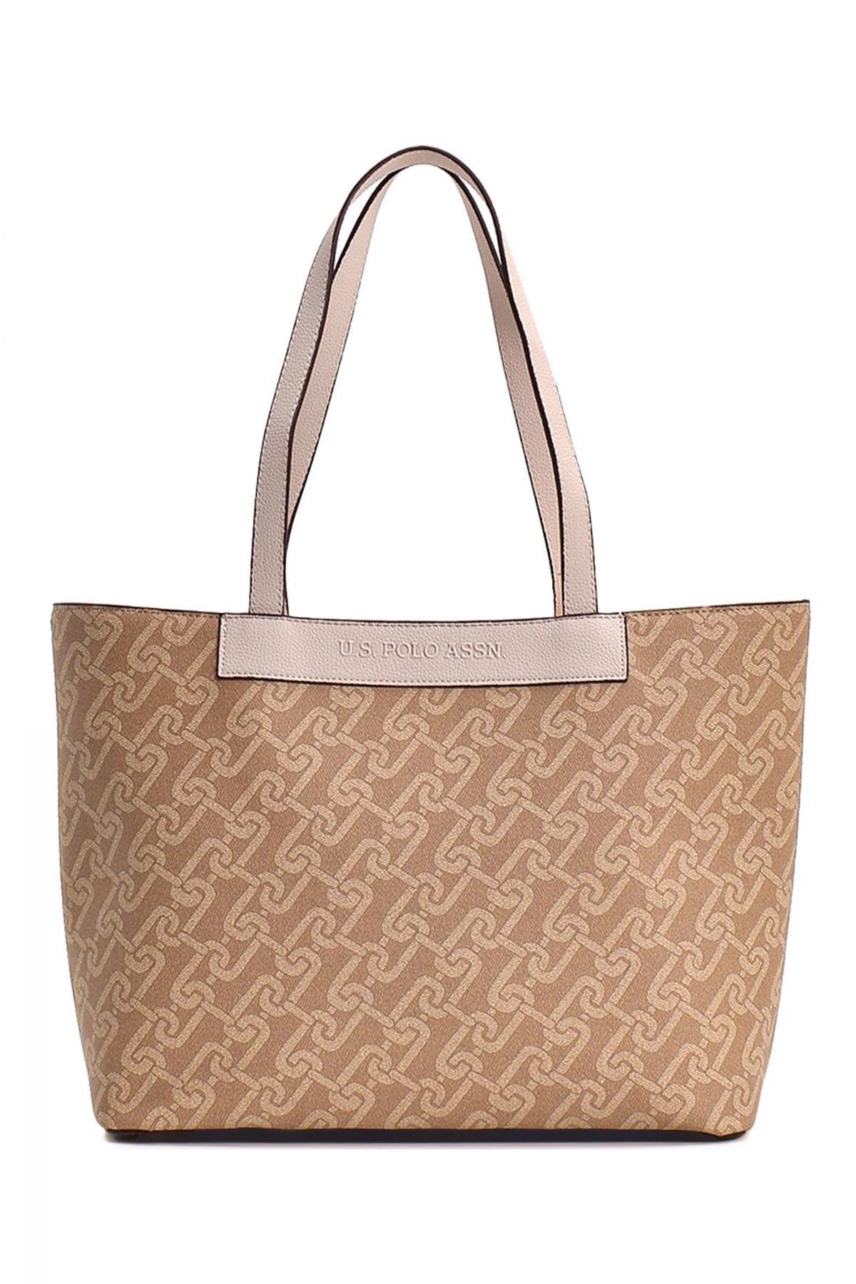 U.S. Polo Assn. Kadın Omuz Çanta Bej Us23106